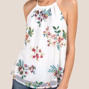 Kassie High Neck sleeveless tank